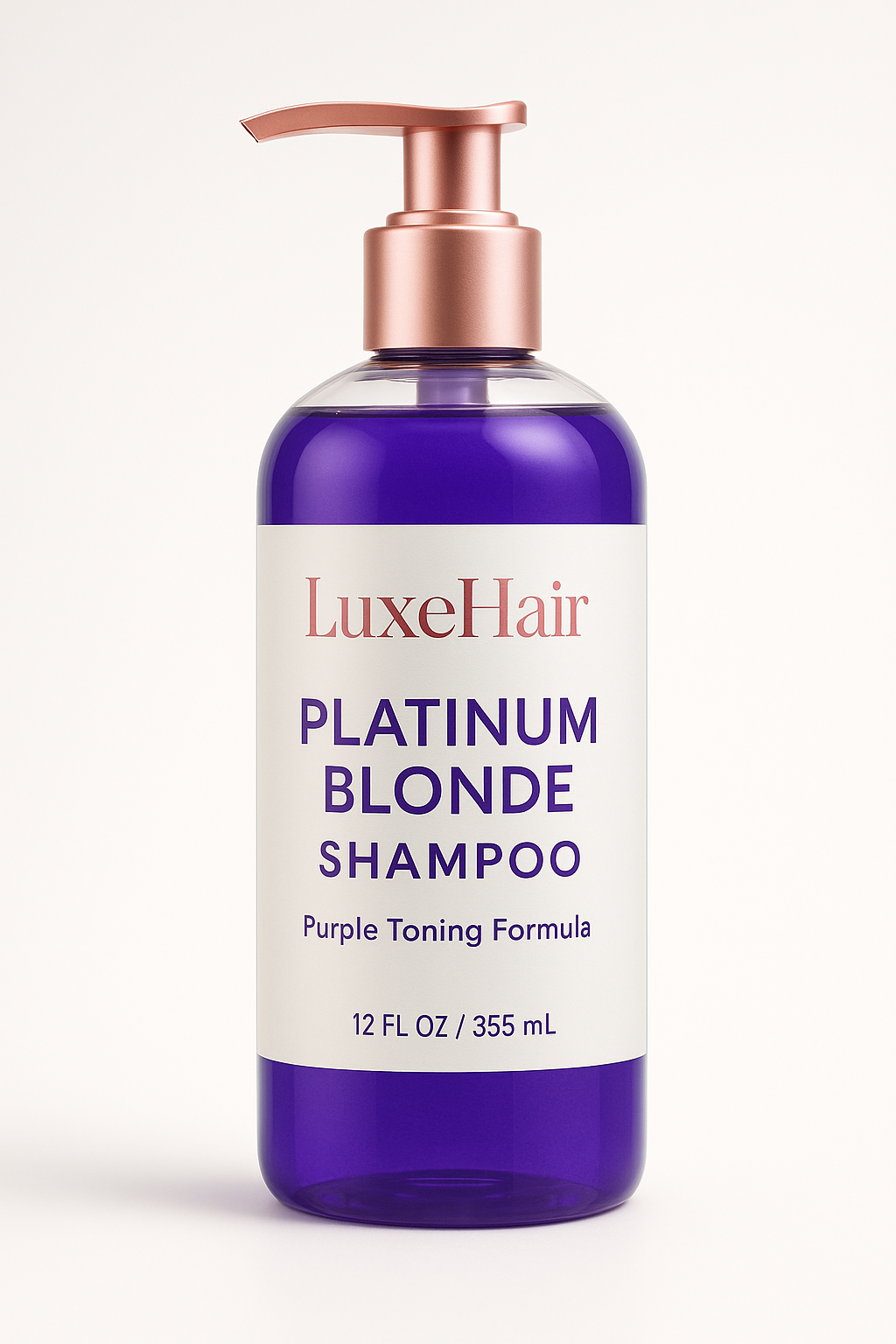 LuxeHair Platinum Blonde Shampoo